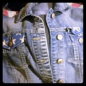 Lei denim vest